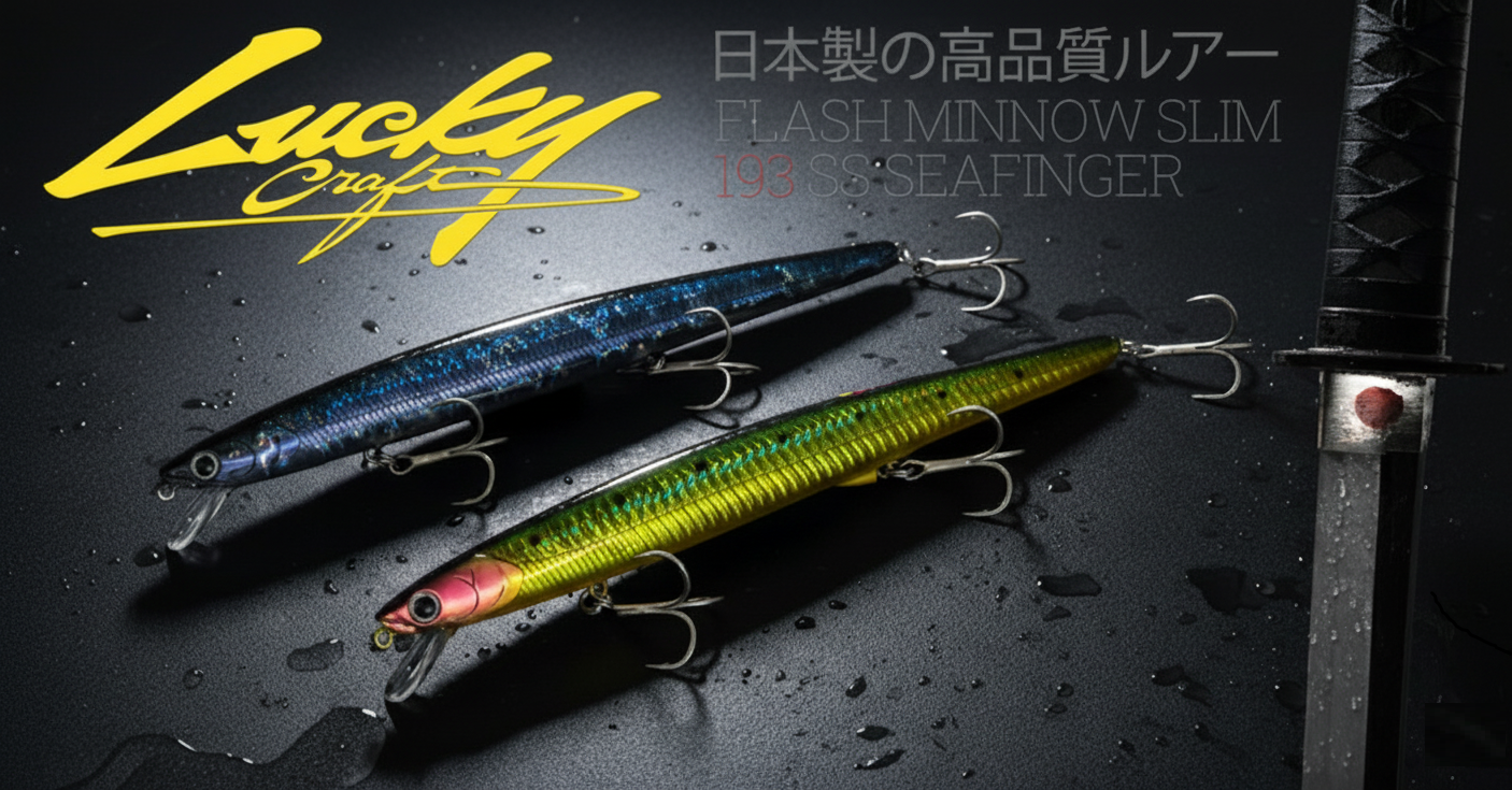 Immagine del prodotto Lucky Craft Flash Minnow Slim 193 SS Seafinger